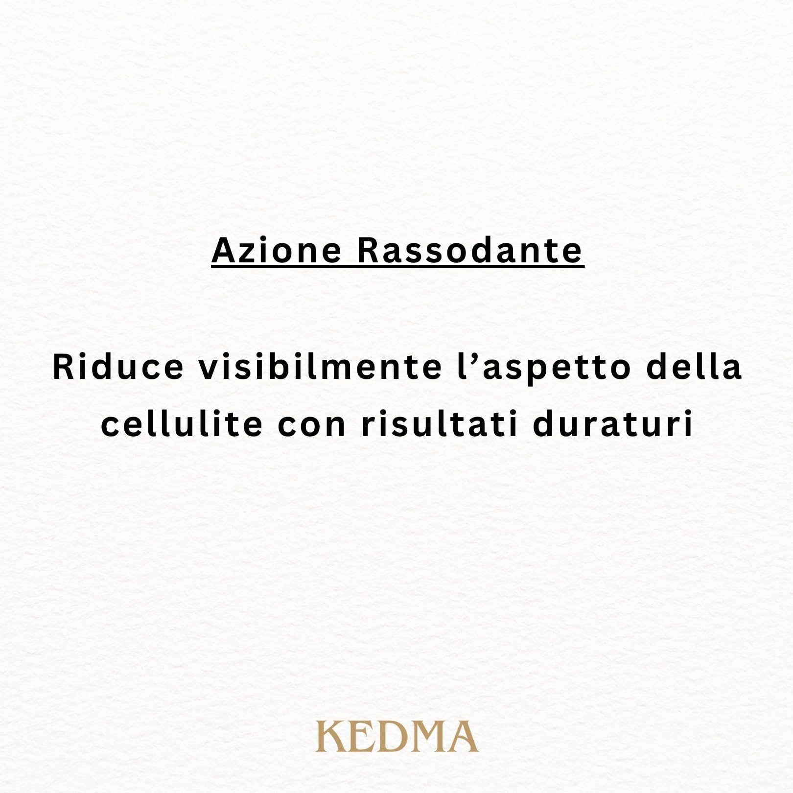 KEDMA - Gel Anti-Cellulite alla Caffeina e Alghe - 250g | Il gel con caffeina e alghe si massaggia sulle zone mirate per aiutare a tonificare e levigare la pelle.