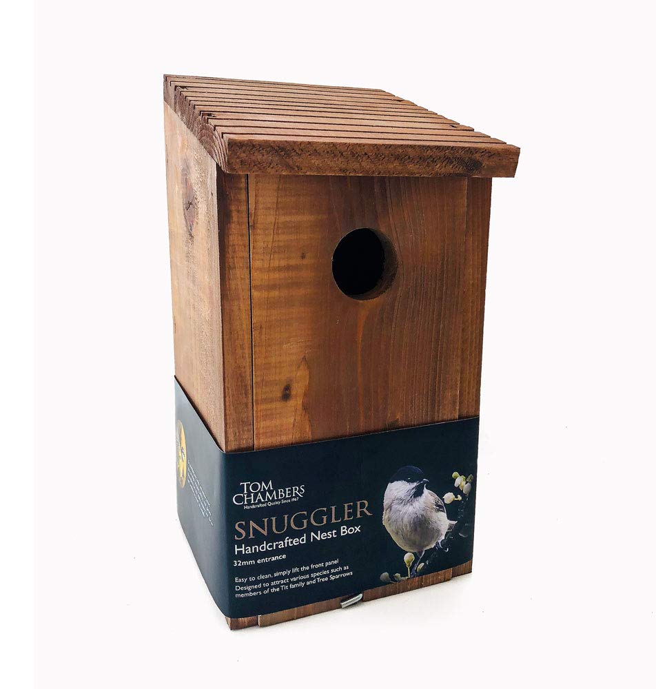 Tom Chambers Snuggler Handcrafted Nest Box For Wild Birds