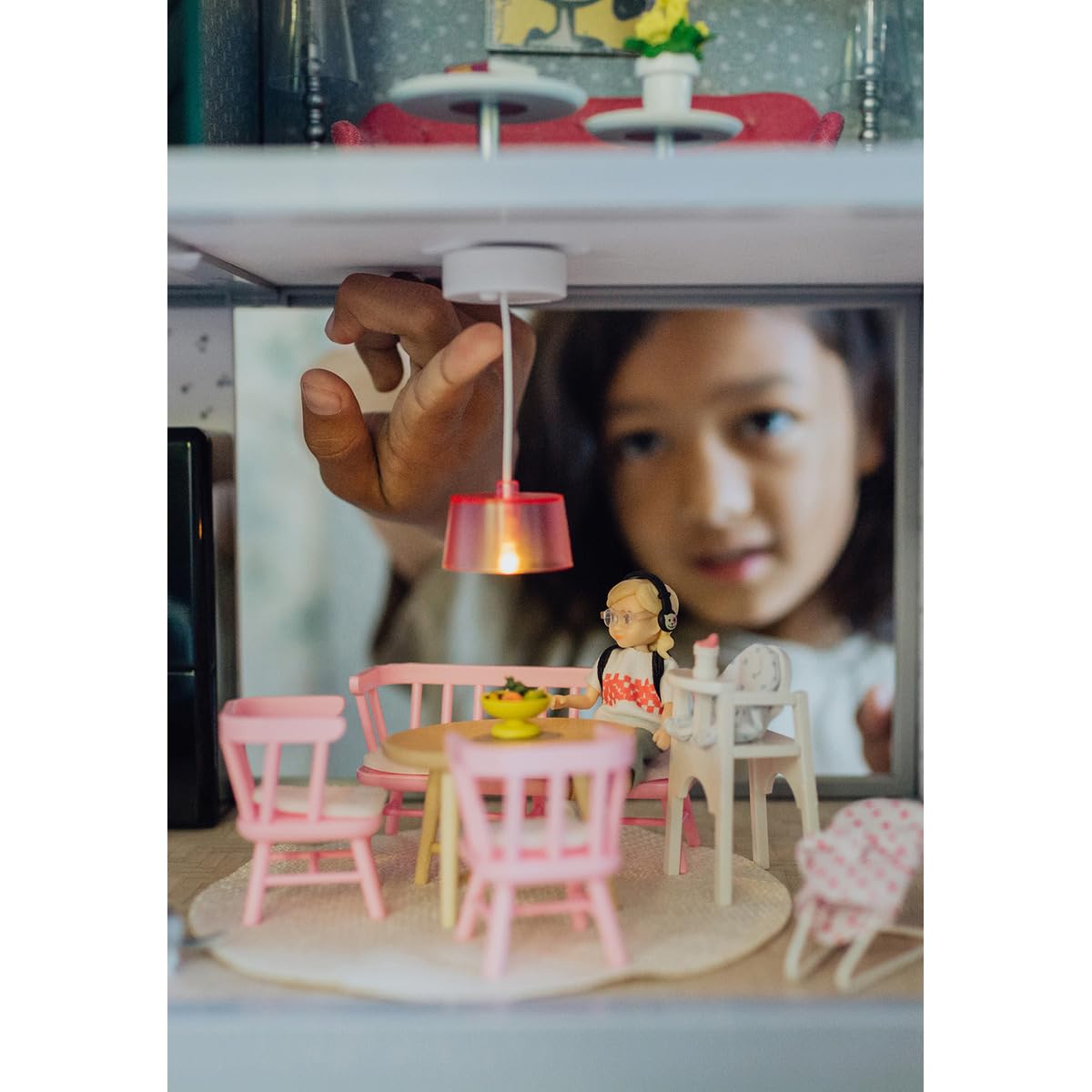 Lampe Miniature Pour Maison De Poupée échelle 1:12 - Faite Main Au Royaume-Uni - Non Fonctionnelle