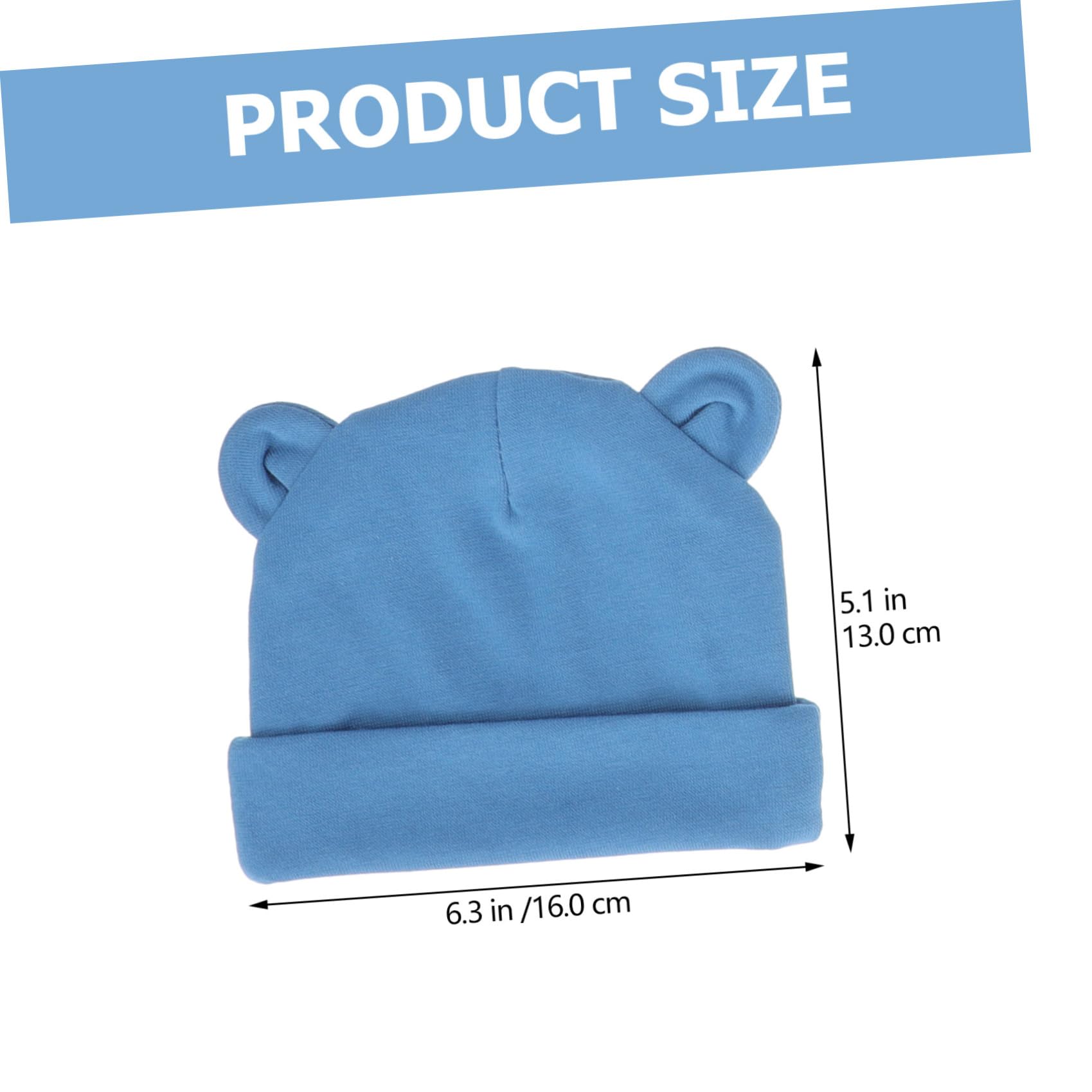 Gorro Fetal Infantil Sombrero De Niña Gorro Infantil De Algodon Sombreros De Bebé Recién Nacido Sombrero De Bebé con Orejas Gorros Infantiles Algodón