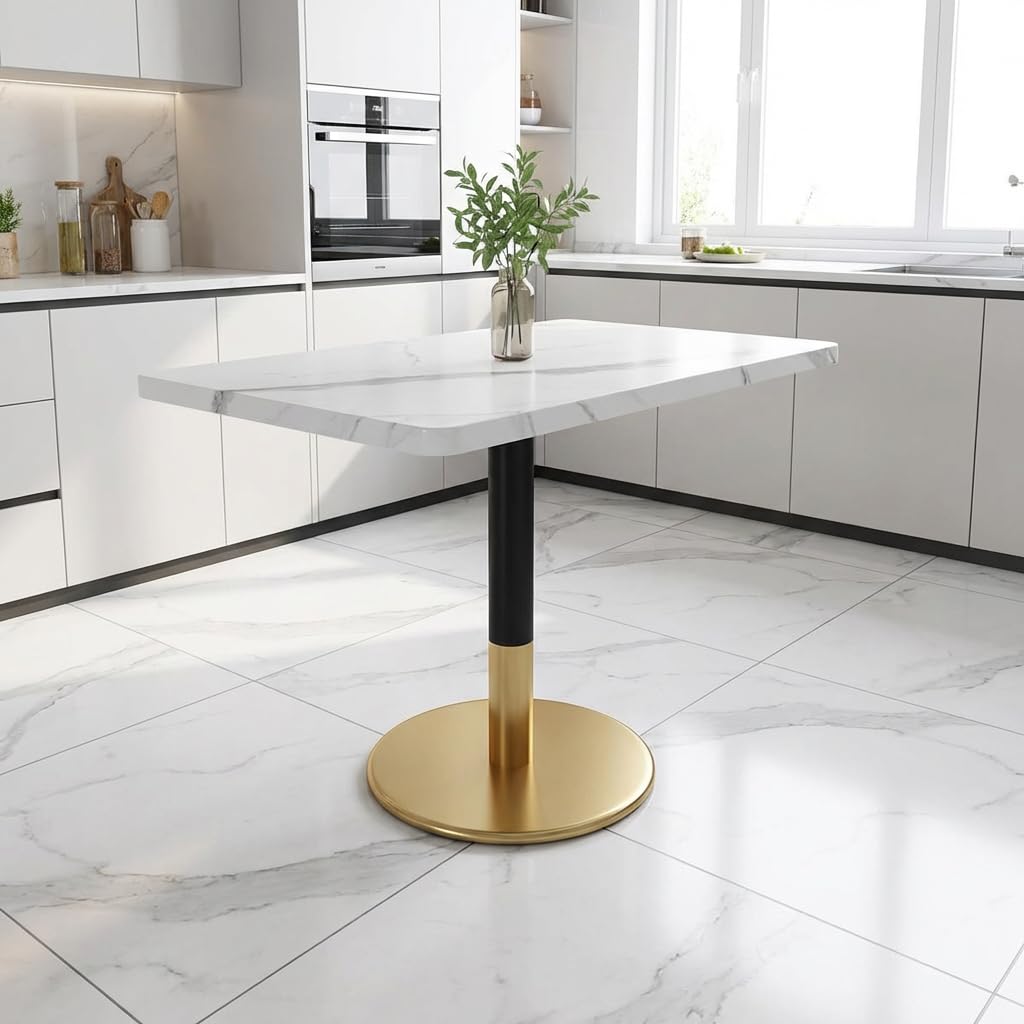 Table de cuisine gain de place 80x60 pour studio et petit appartement