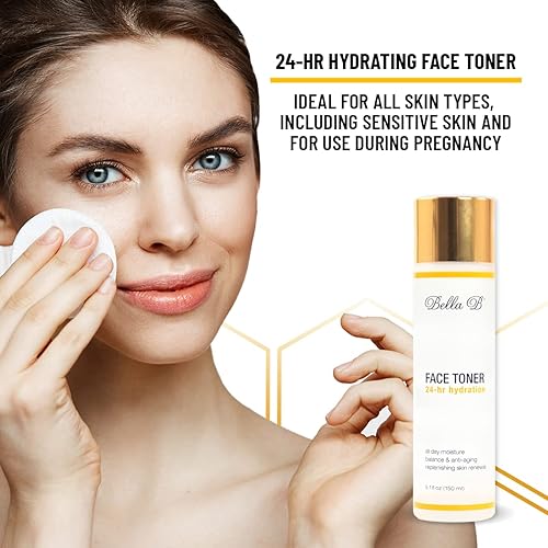 Miniatura 2 de BELLA B Face Toner 5.1 oz Bottle - Pregnancy Skin Care - Pregnancy Toner - Pregnancy Safe Toner - Healthy Beauty - Natural Toner for Face -
