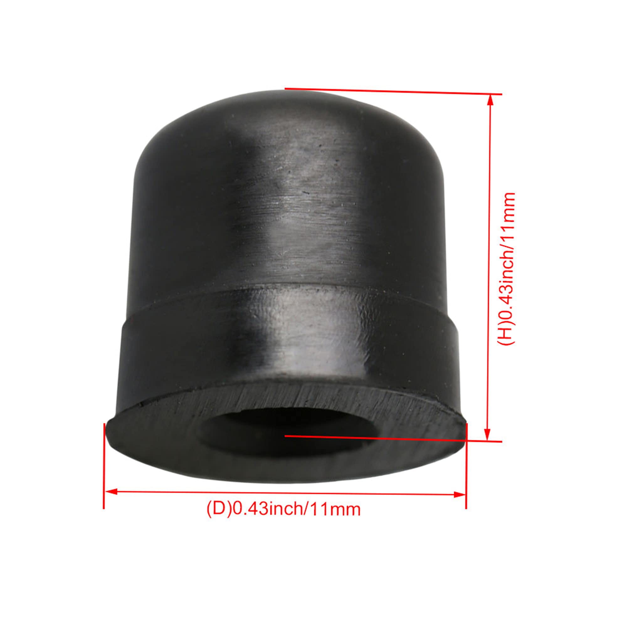 6 Posaunen-Endstücke Aus Gummi - Rutschfeste Stopper Für Sicheres Spiel