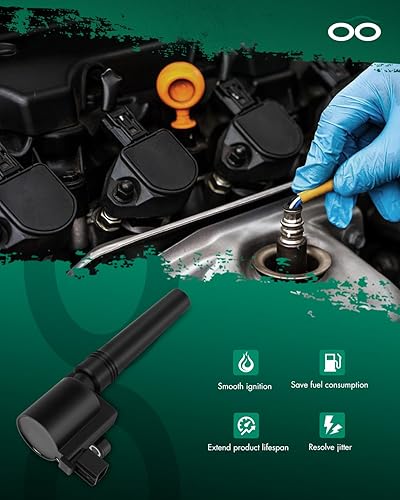 Vista 1837 de SCITOO 1 bobinas de encendido con 4 bujías de iridio para Chevrolet 2011-2015 Cruze 1.4L 2016 Cruze Limited 1.4L 2012-2020 Sonic 1.4L 2013-2021 Trax