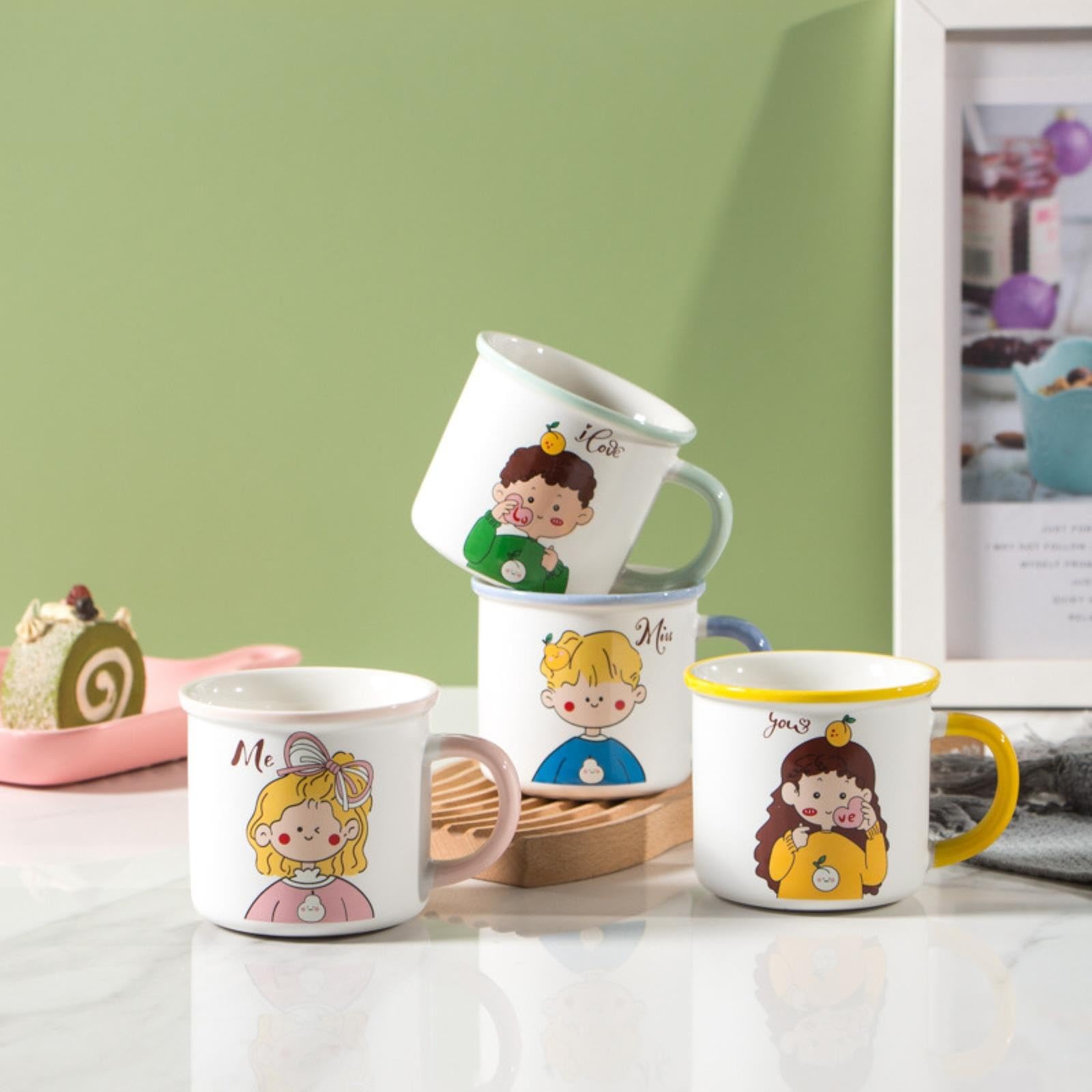 Tazza In Ceramica 300 Ml Con Simpatico Riccio | Mug Per Caffè E Tè, Regalo Originale, Adatta A Microonde E Lavastoviglie - 3