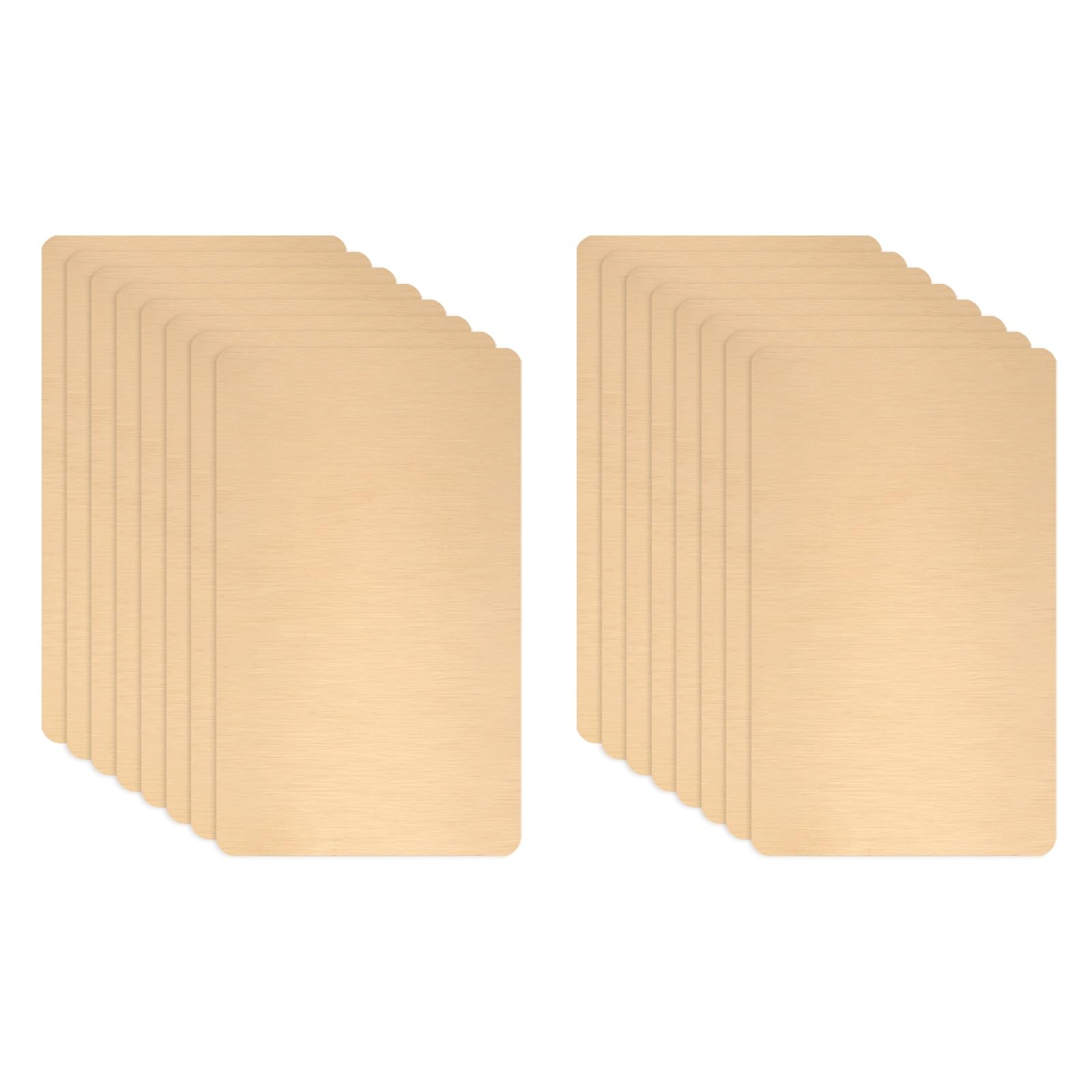 Tarjetas de visita de metal para invitaciones de regalo y placas personalizadas en casa 8