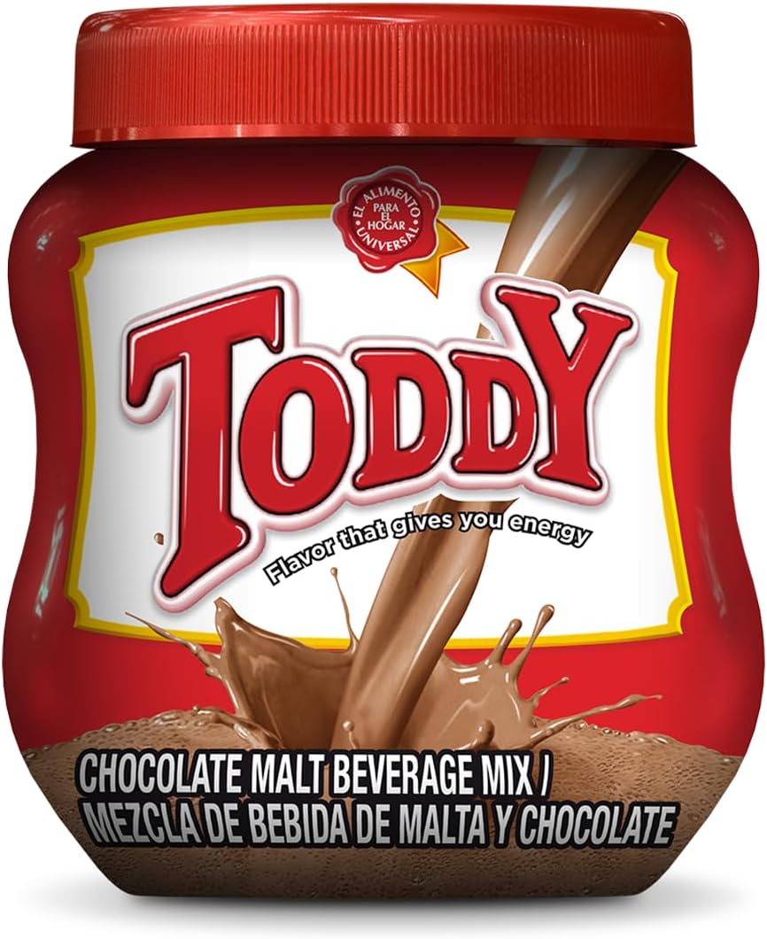 TODDY !SABOR QUE ALIMENTA! Chocolate Powder Drink Mix - Breakfast Shake with Vitamins and Proteins, Instant Hot and Cold Beverage for Kids & Adults, 14.10 Oz (Pack of 1)