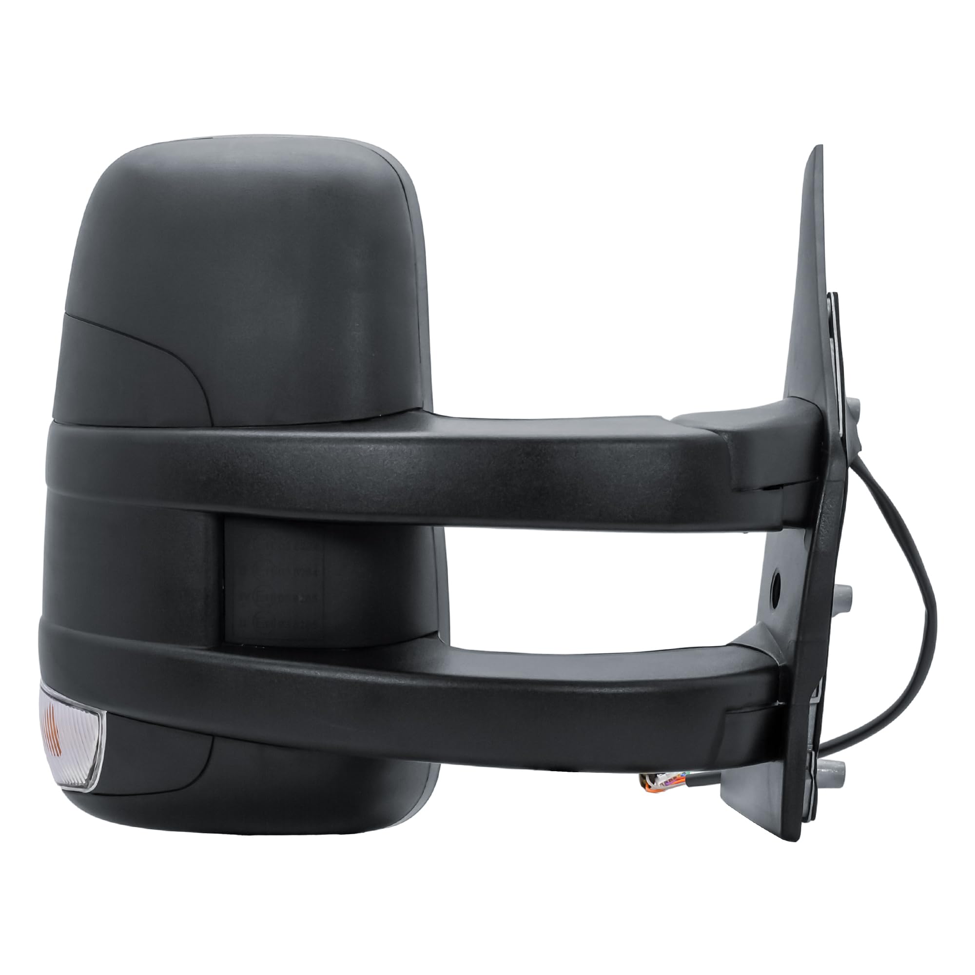 Specchietto retrovisore destro elettrico e termico a braccio lungo con indicatore di direzione per camion IVECO Daily IV V 2006-2013