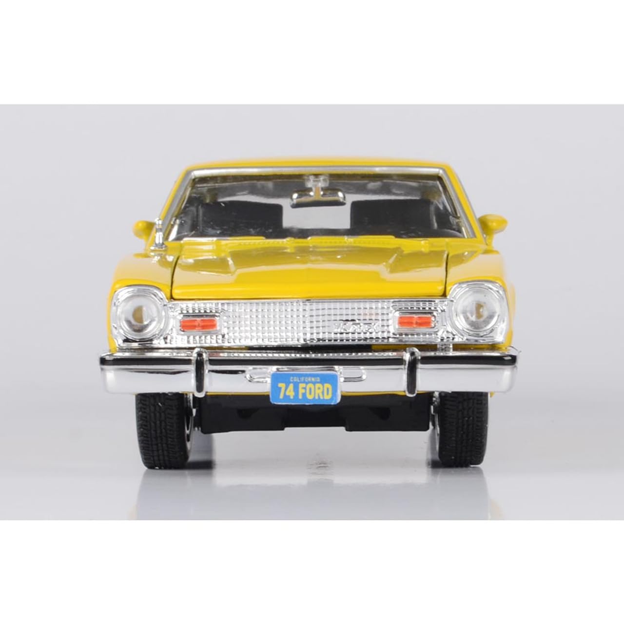 Amazon.com: 1974 Maverick Yellow Forgotten Classics 1/24 Diecast