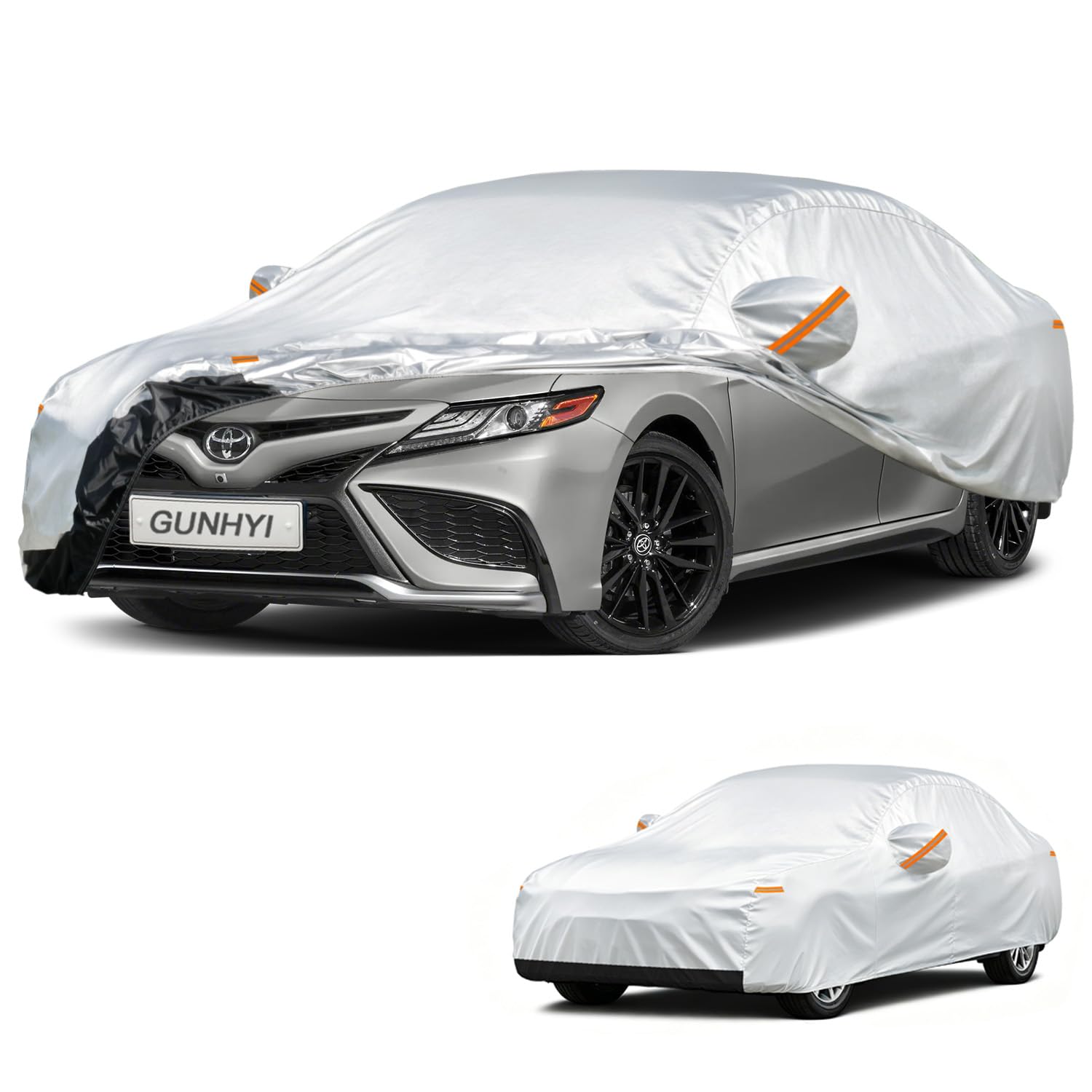 GUNHYI Car Cover Custom Fit Toyota Camry (1991-2026) Waterproof for Automobiles, Oxford Sun Rain Dust Snow Protection (Ships from US Warehouse, Delivery 3-8 Days)