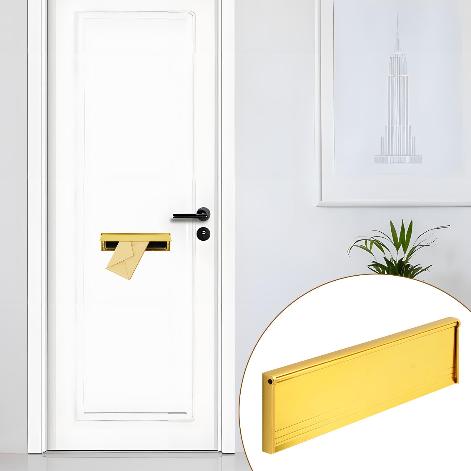 Internal Letterbox Draught Excluder 11.5" - Image 4