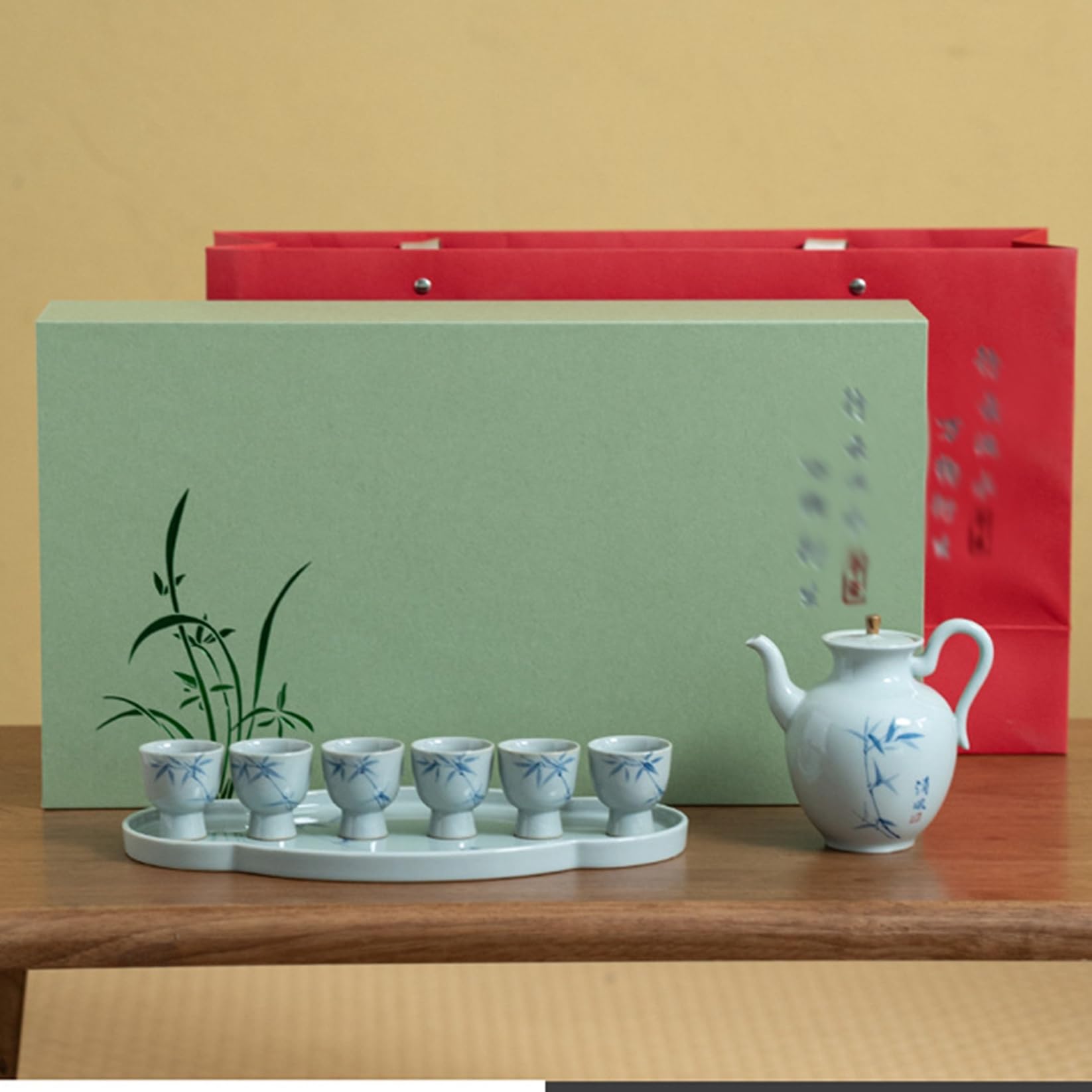 Amazon.co.jp: 酒器セット ぐい呑み 徳利 とっくり おちょこ 山水柄