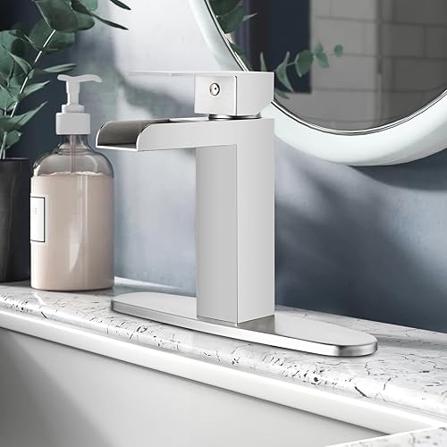 Miniatura 7 de Cubierta para grifo de 10 pulgadas, placa de cubierta para fregadero de cocina o baño, placa cuadrada negra mate de acero inoxidable para grifo