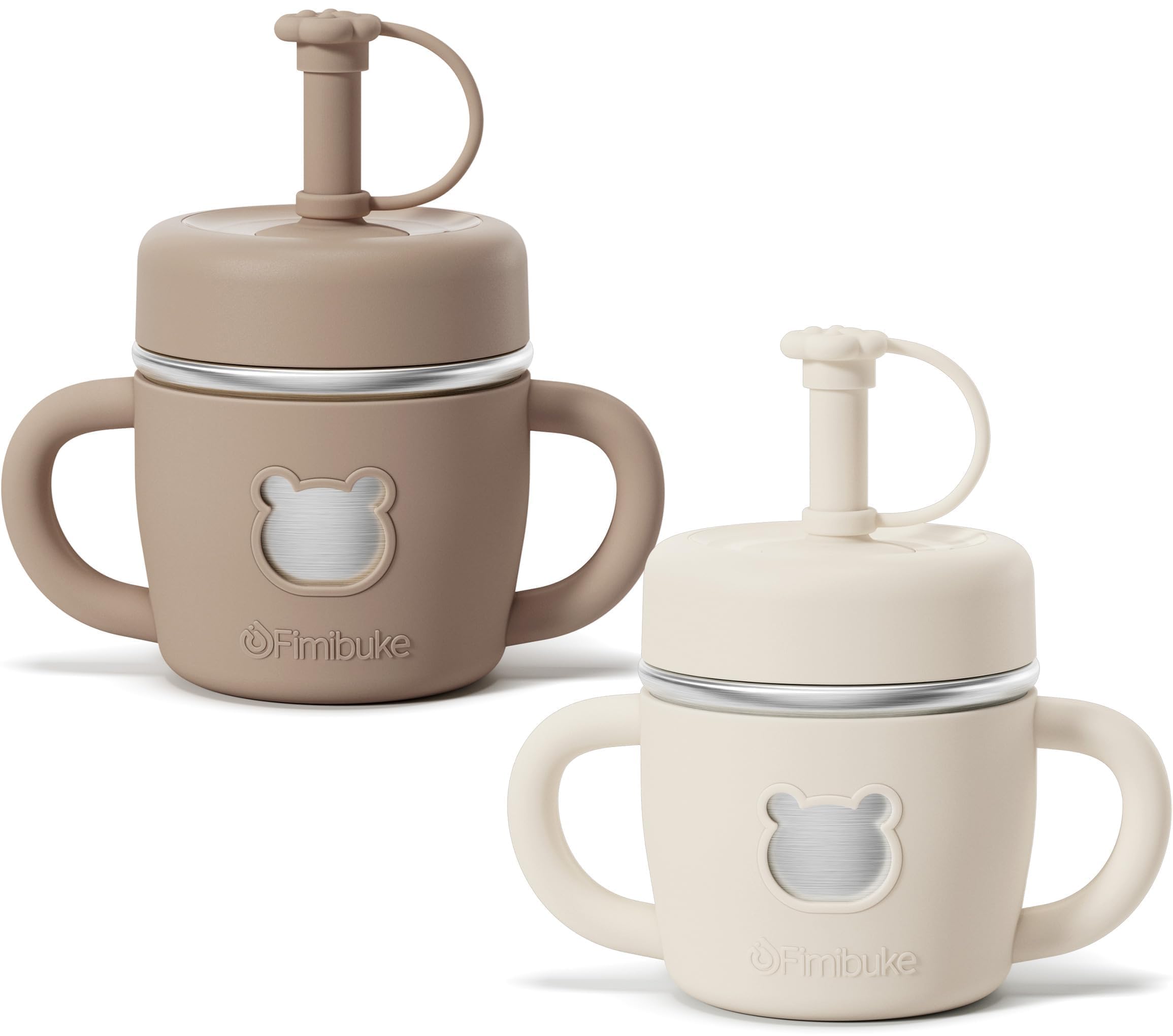 Photo 1 of Fimibuke Sippy Cups - 10 OZ Spill Proof Stainless Steel