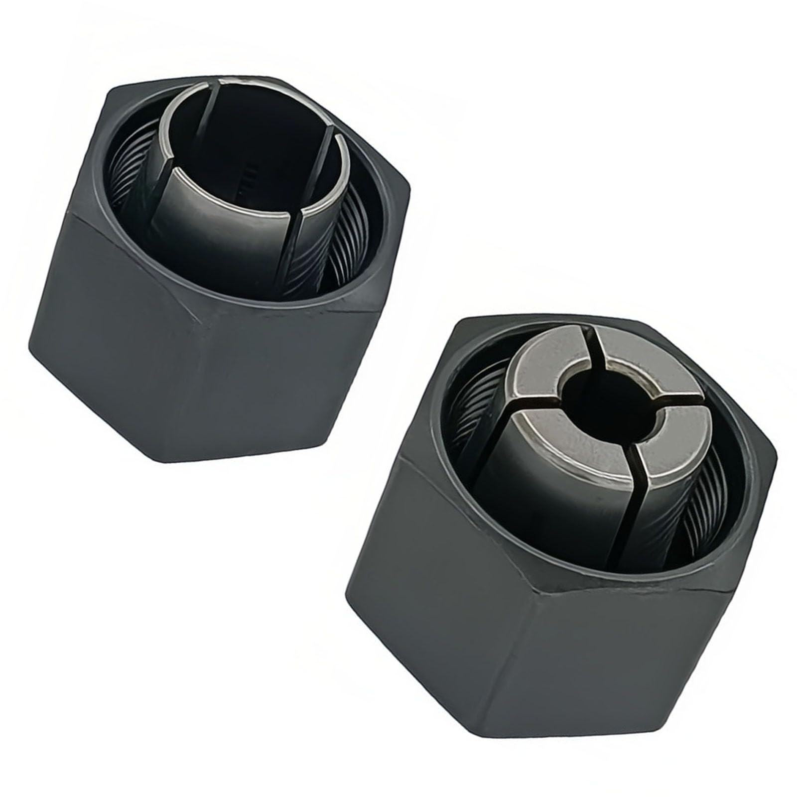 Dewalt Router Collets - 1/2" & 1/4" -1
