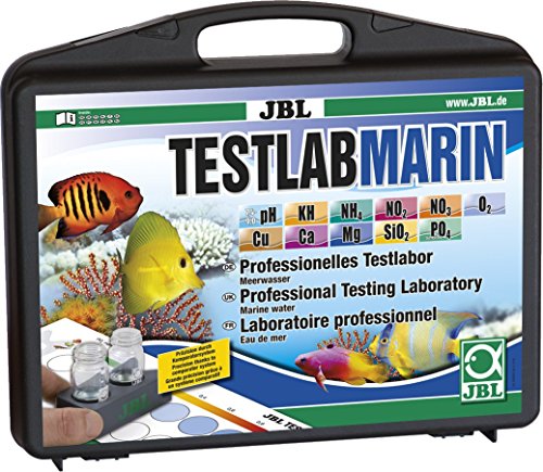 JBL Testlab Marin 2550300 Professioneller Testkoffer zur exakten Meerwasser-Analyse