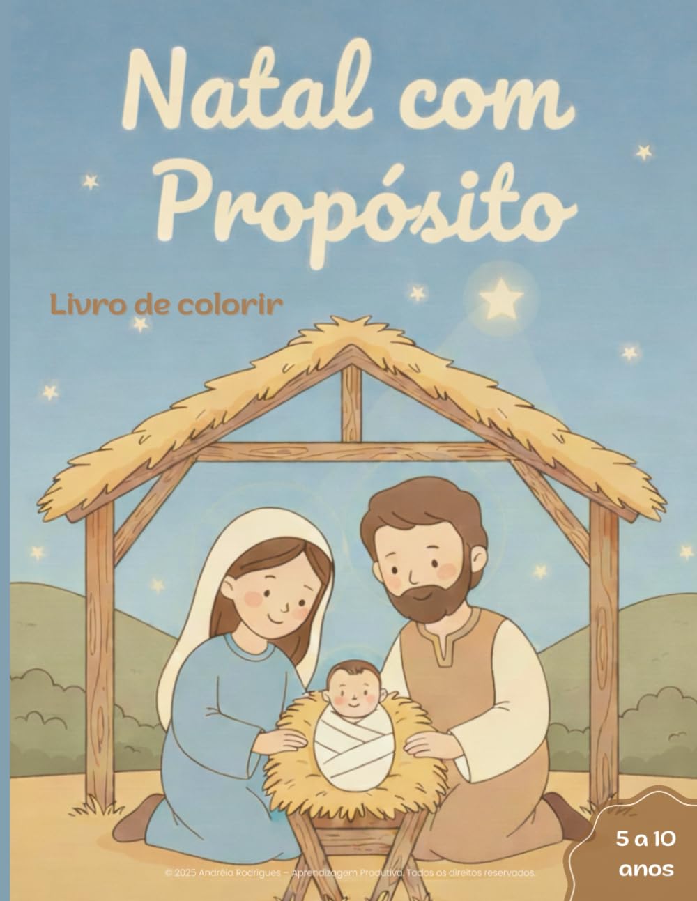 Natal com Propósito: Livro de colorir