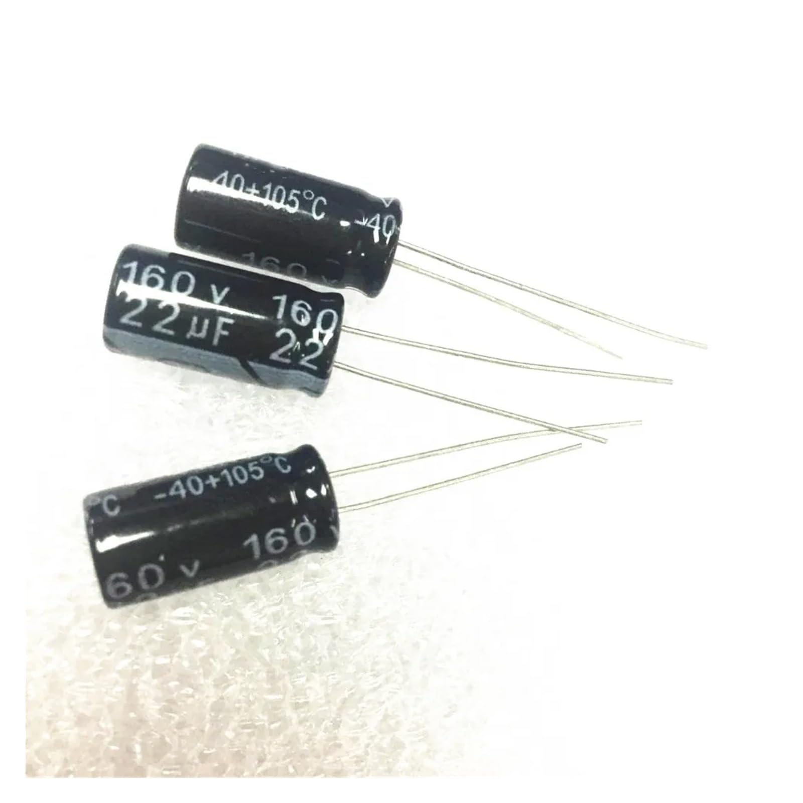 100 stücke 22UF 160V 160V22UF Elektrolytkondensator 10 * 13mm Capacitance Meters