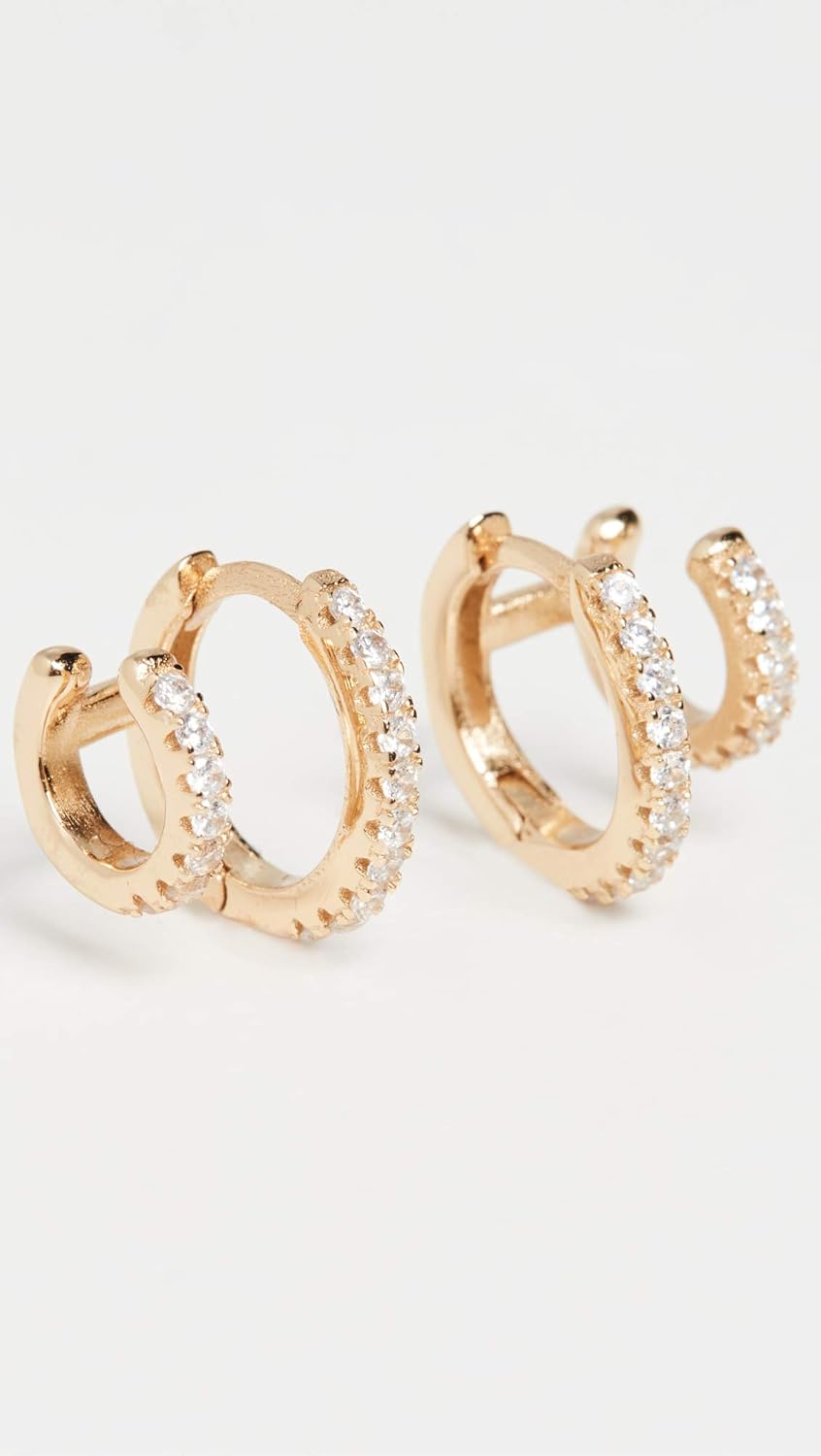 SHASHI Women's Katerina Double Earrings - Image 4