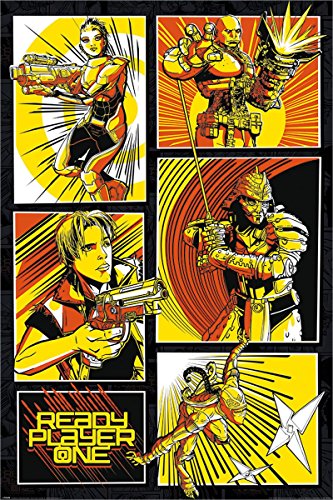 Pyramid International Maxi Poster Comic Panels, Carta, Multicolore, 61 X 91,5 Cm