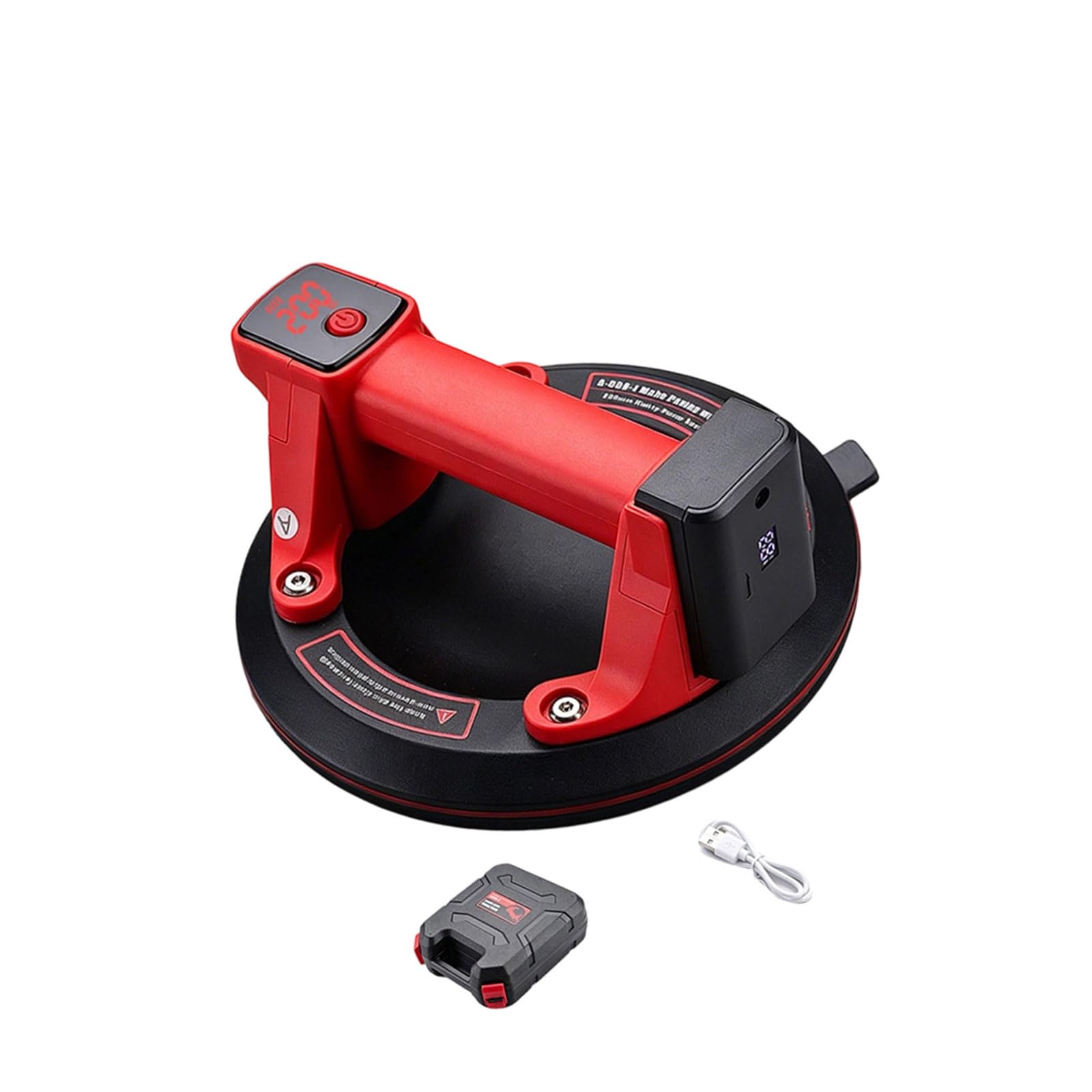 Electric Powered Suction Cup with Intelligent Pressure Systems 200KG / 440LBS Power for Secure Lifting and Moving Electric Vacuum Suction Cup Lifter
