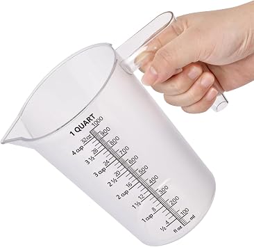 32oz Measuring Pitcher with Permanent Laser-Etched Markings