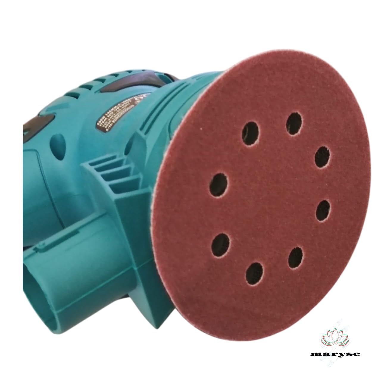 Levigatrice Orbitale 650W - Disco 125mm, 7 Velocità Variabili, Aspirazione Polvere - Ideale per Legno, Metallo, Vernice