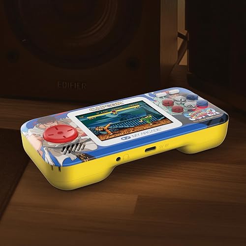Miniatura 5 de My Arcade Street Fighter II Pocket Player Pro Consolas de juegos portátiles retro con licencia oficial de Capcom, 2 juegos en 1, pantalla a color de