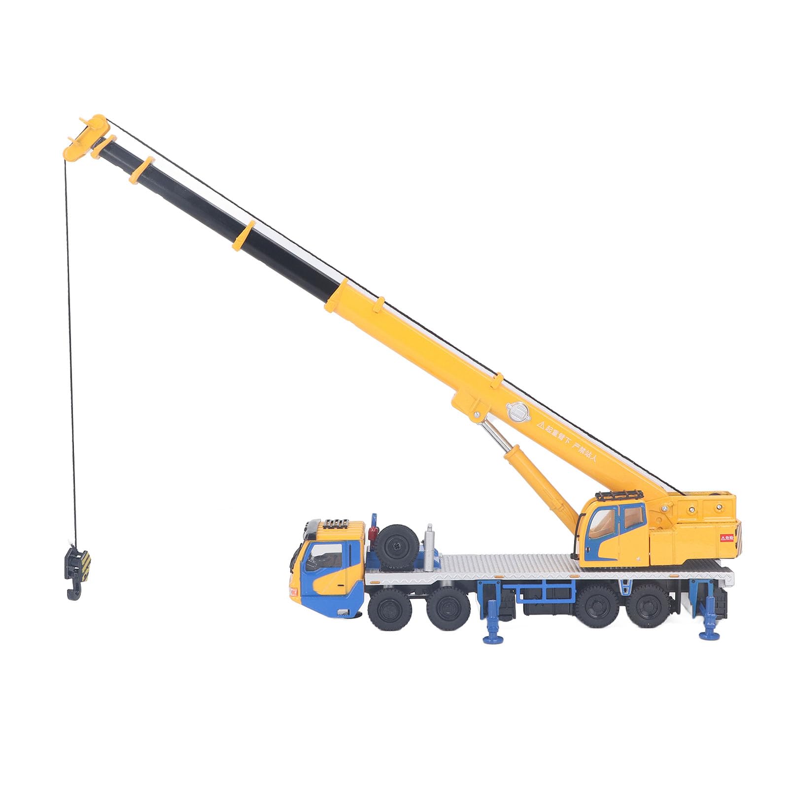 Grue de camion moulée sous pression véhicule construction alliage 1:55 Luocute