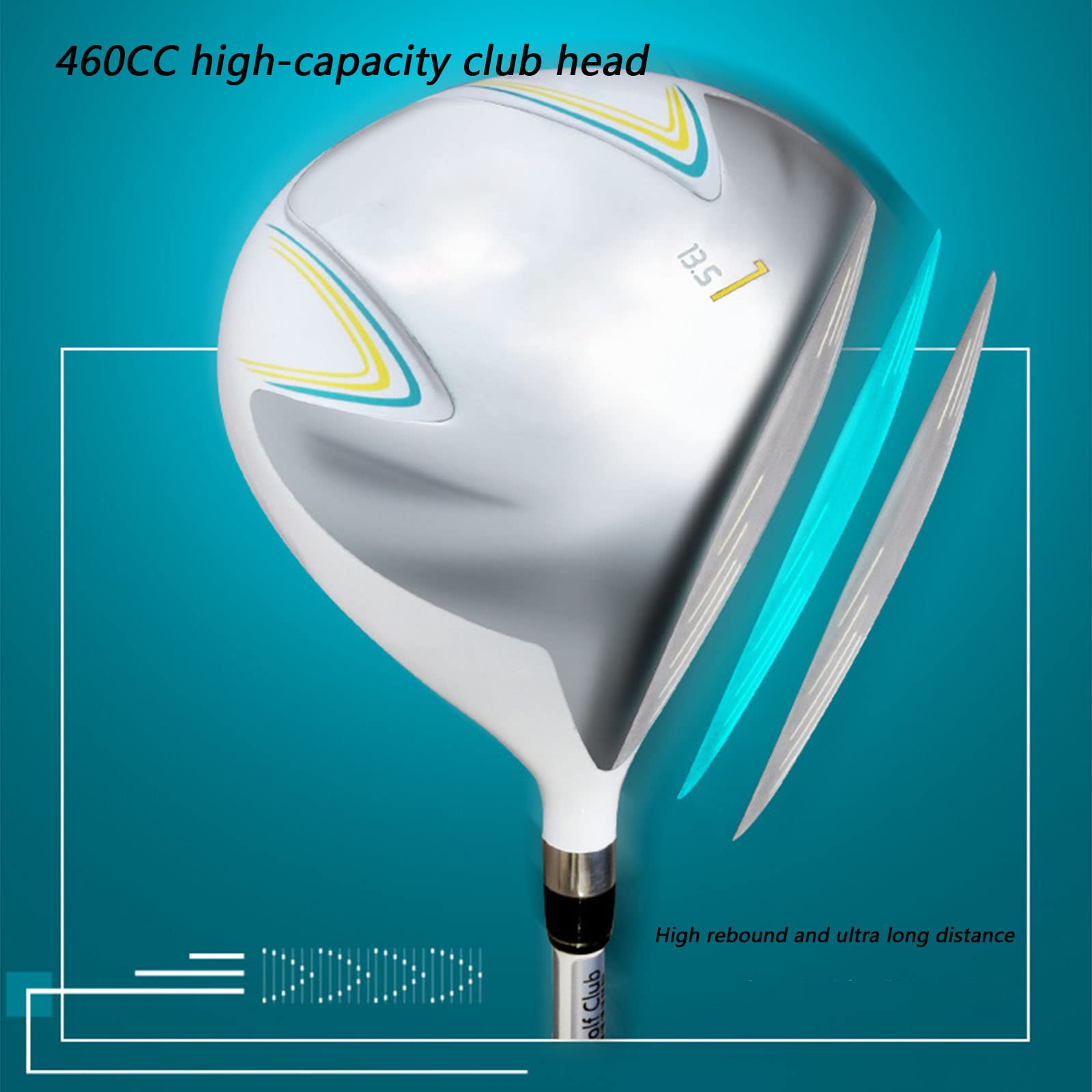 Nuevo Juego de Palos de Golf para Mujer, Palos de Golf completos para Mujer, Ejercicio para Principiantes de aleación de Titanio para Mujer, 11 Palos + 1 Bolsa de Pelota