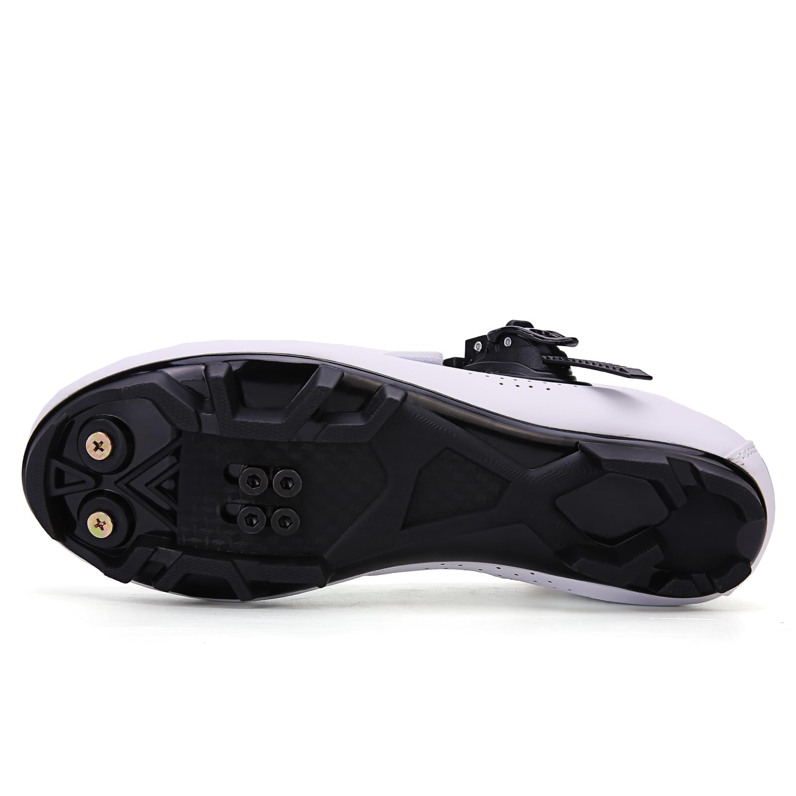 Hixingo Zapatilla de Ciclismo Hombre Mujer, Zapatos Bicicleta de Montaña Exterior MTB Compatibles con SPD Lock System, Zapatillas de Ciclismo Unisex Adulto Respirables