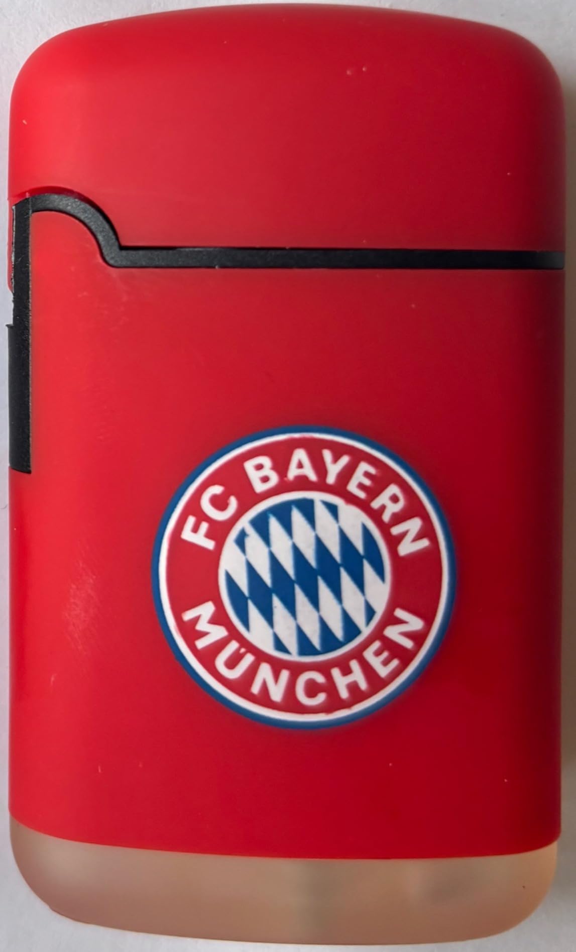 FC Bayern München Accendino Easy Torch Rubber con Logo Rosso - Pacco da 1