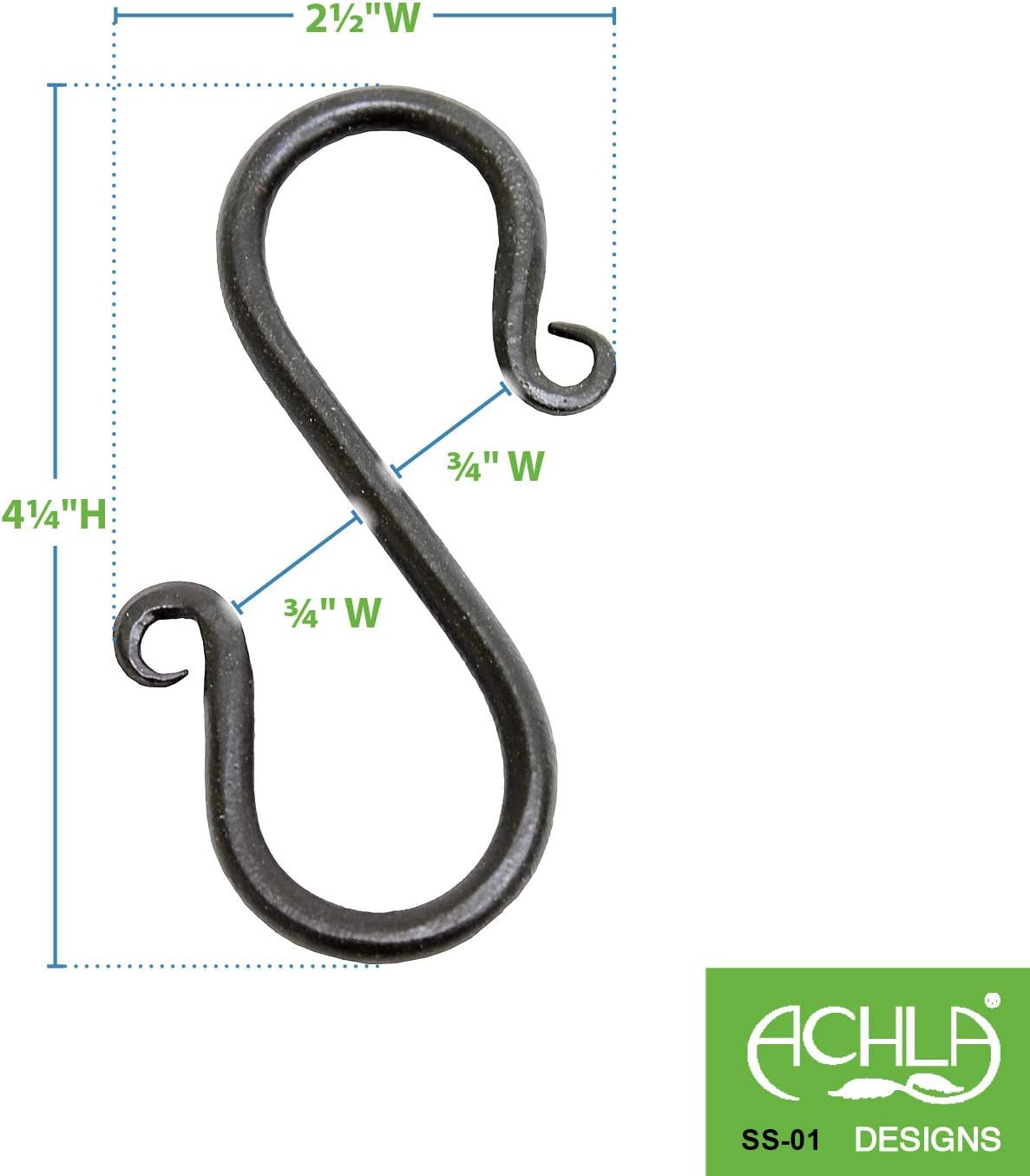Mini S-Hook 3-Pack