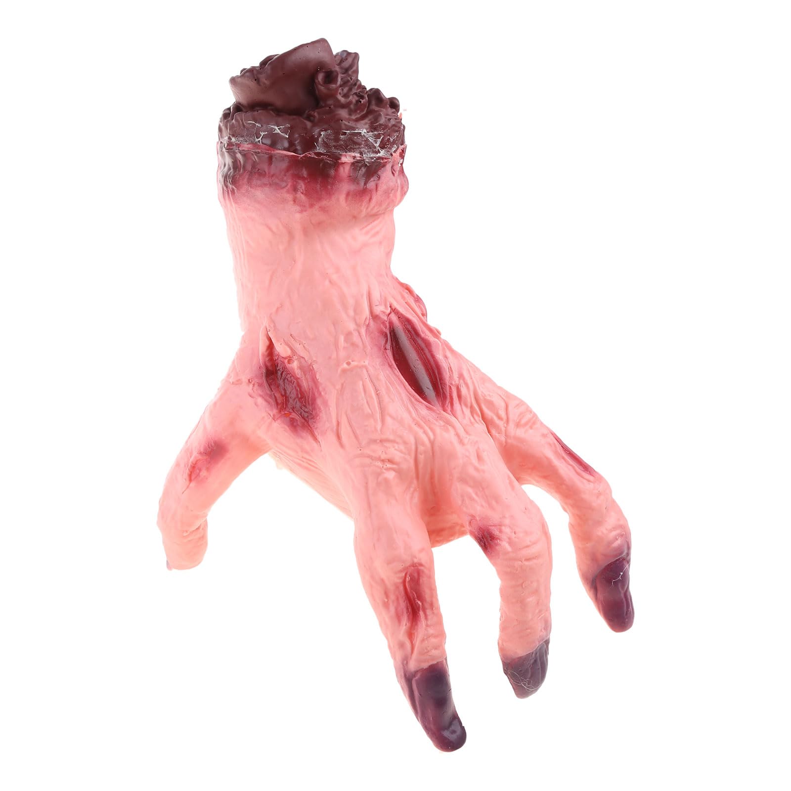 xbiez Scary Moving Hand Horror Decor Moving For Doll Hand Prank Props Running Hand Voice Control Electric