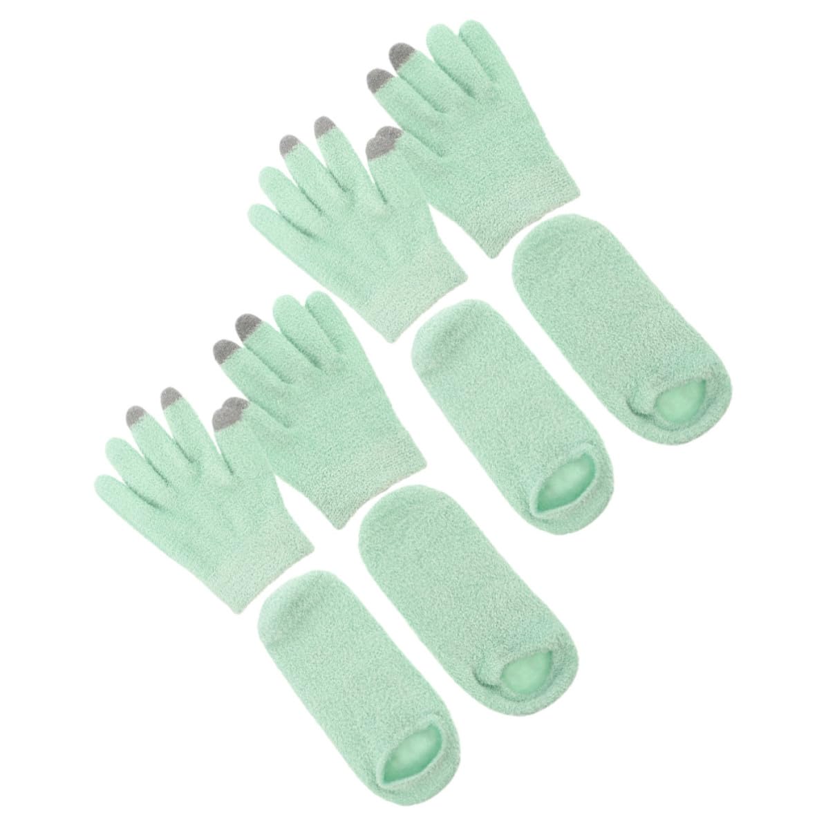 UKCOCO 2 Paar Feuchtigkeitsspendende Handschuhe mit Touchscreen Funktion aus Spandex Widerstandsfähig gegen Abnutzung und Verformung für Outdoor Aktivitäten und Sport
