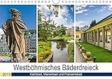 Westböhmisches Bäderdreieck - Karlsbad, Marienbad und Franzensbad (Wandkalender 2019 DIN A4 quer): Charmante Kurorte zum Entspannen (Monatskalender, 14 Seiten ) (CALVENDO Orte) - Melanie Viola