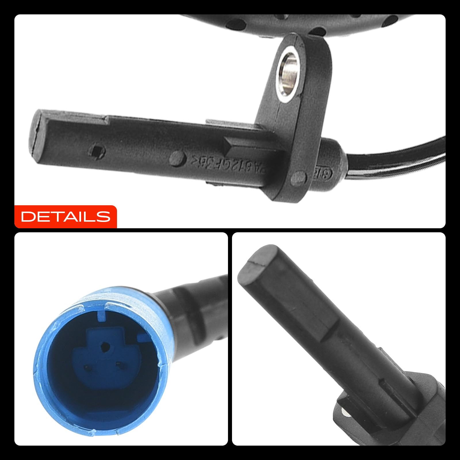Frankberg Capteur de vitesse de roue ABS arrière gauche/droite 34526760534 | Compatible avec: X5 E53