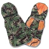 Voyager Waterproof Dogs Raincoat/Rain Poncho by Best Pet Supplies - Camo, X-Small, Chest: 12.5' (253-AM-XS)