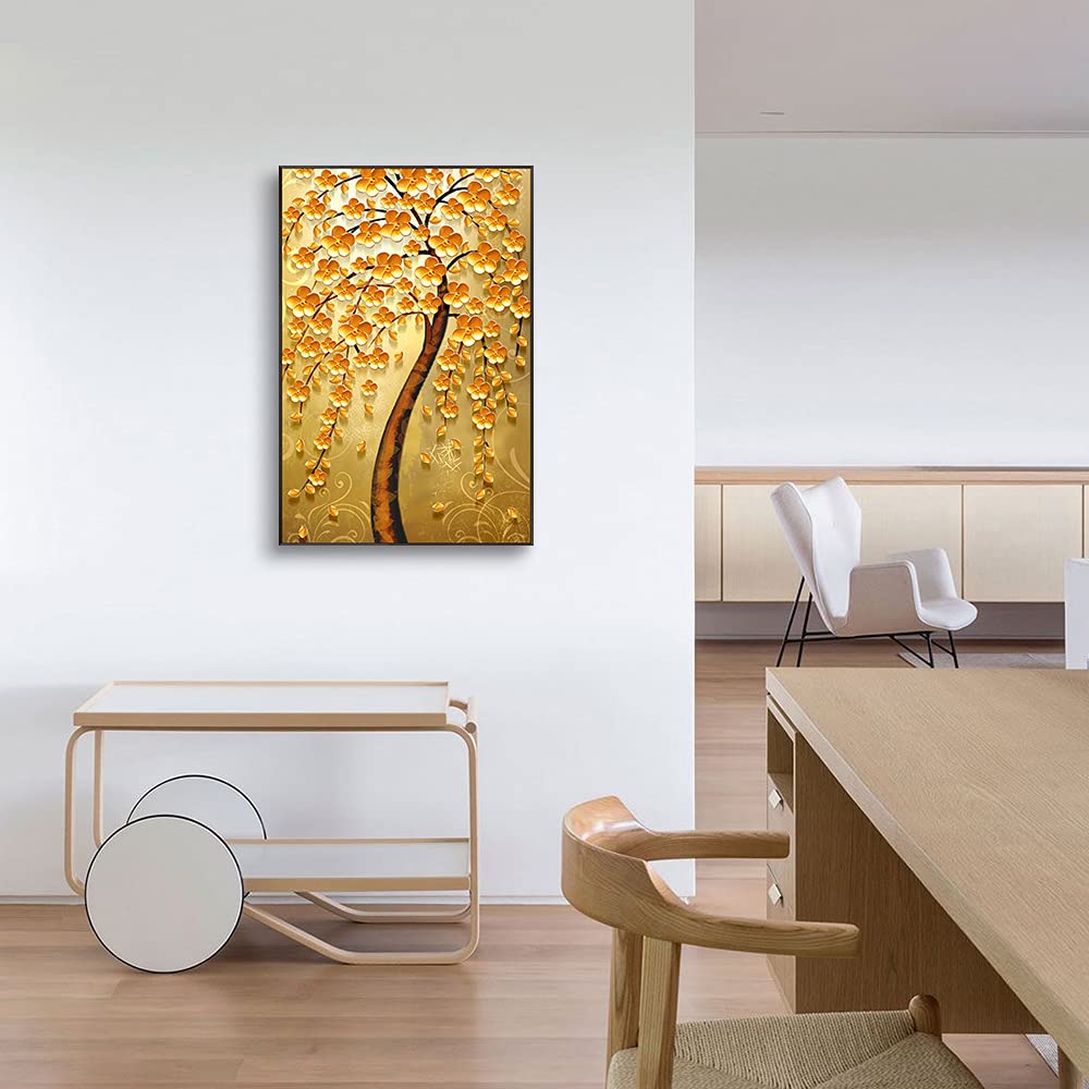 Amazon.co.jp: 幸運の木 玄関 置物 風水 アート 絵画 販売 壁掛け 玄関