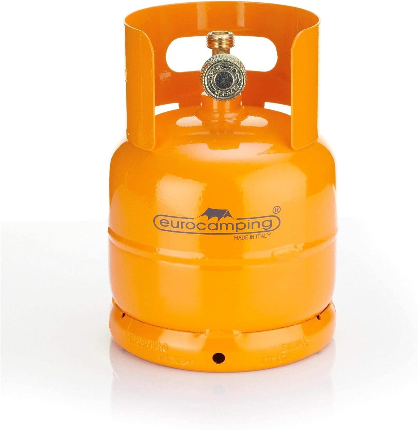 La zappa Bouteille de gaz propane GPL avec et poignée pour barbecue et camping (1 kg