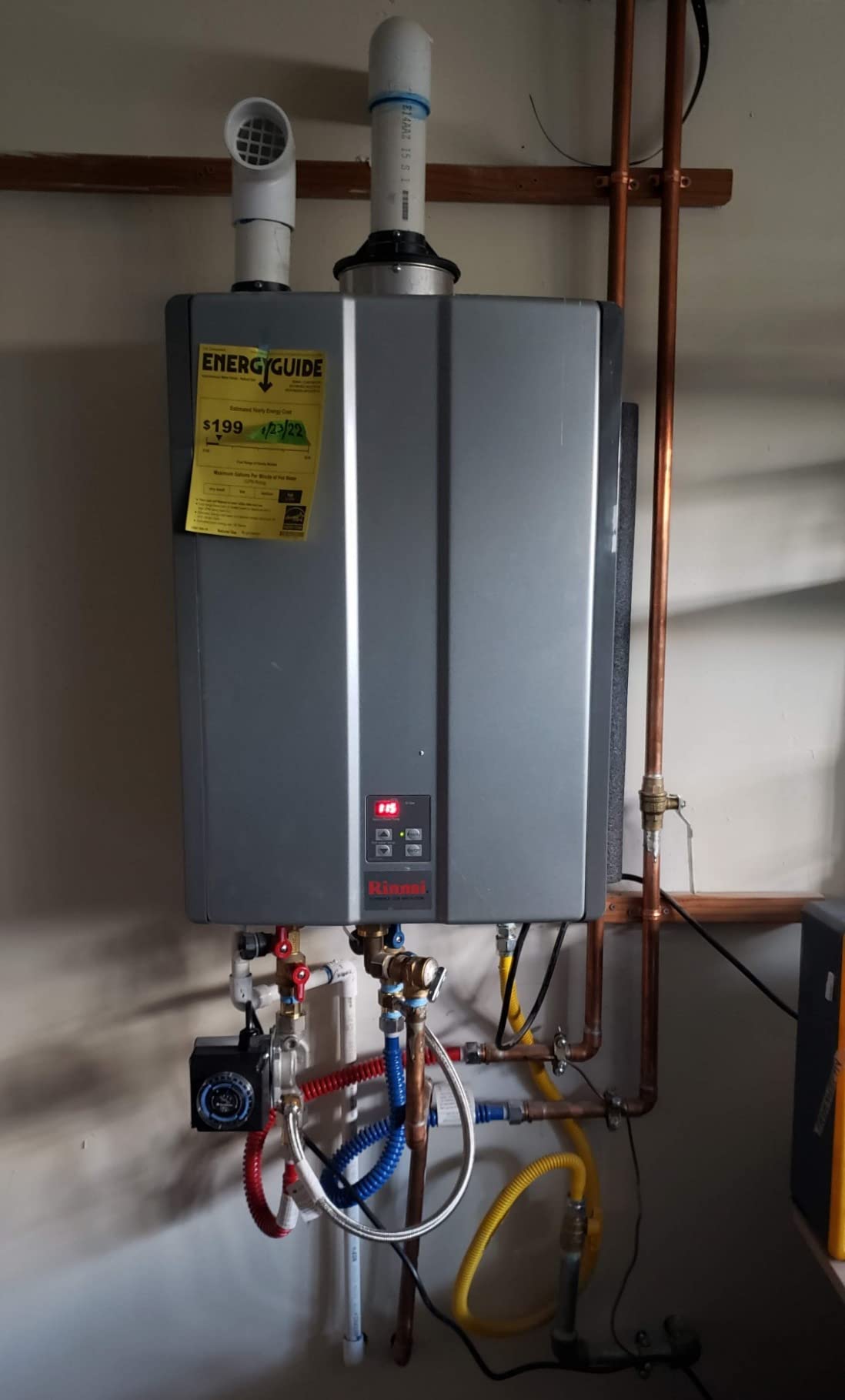 14/mo Finance TV1 Instant Hot Water Recirculating Pump for