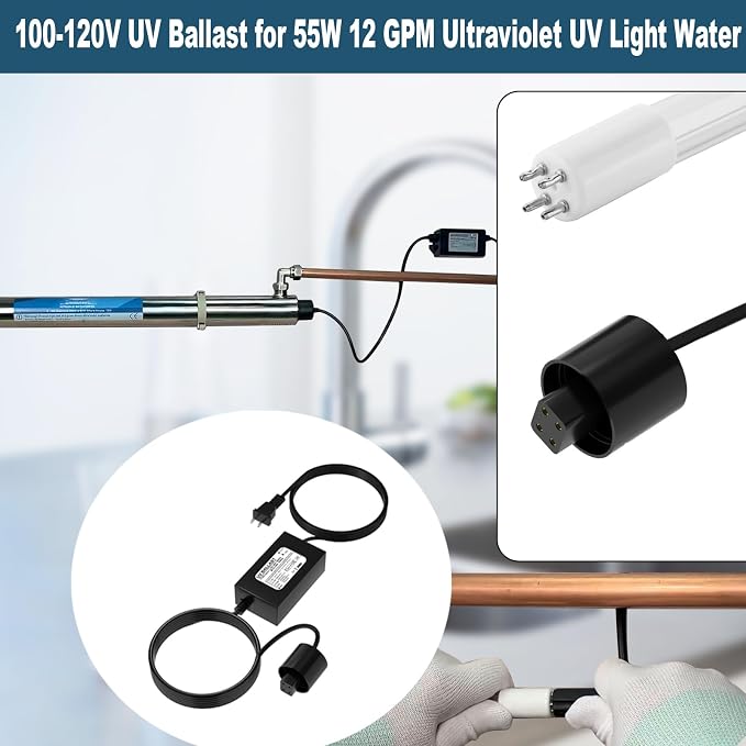 Balasto Electrónico 55W para Esterilizador UV 12GPM miniatura 4