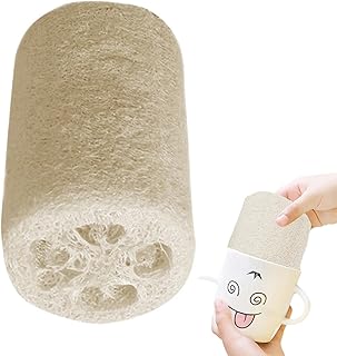 Esponja Loofah, bucha natural, Esponja esfoliante chuveiro para esfoliantes corporais, esponja orgânica bucha para lavar louça, esfoliante chuveiro spa Rock-br