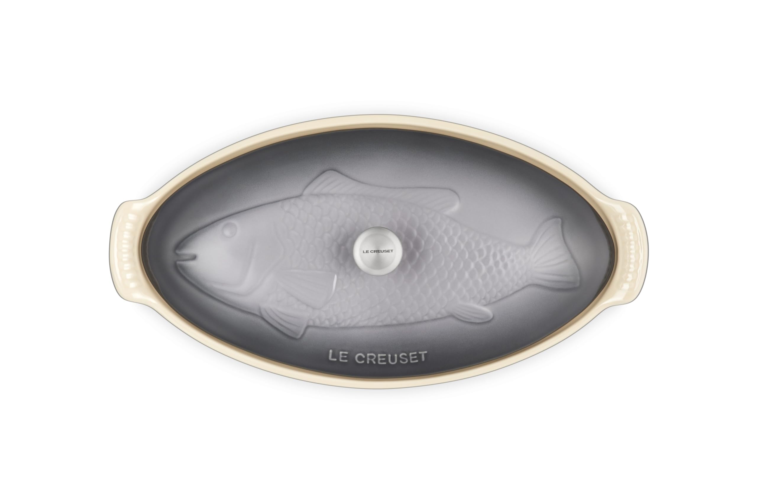 Amazon | Heritage Stoneware Oval Fish Baker, 1.7qt., Oyster | Le