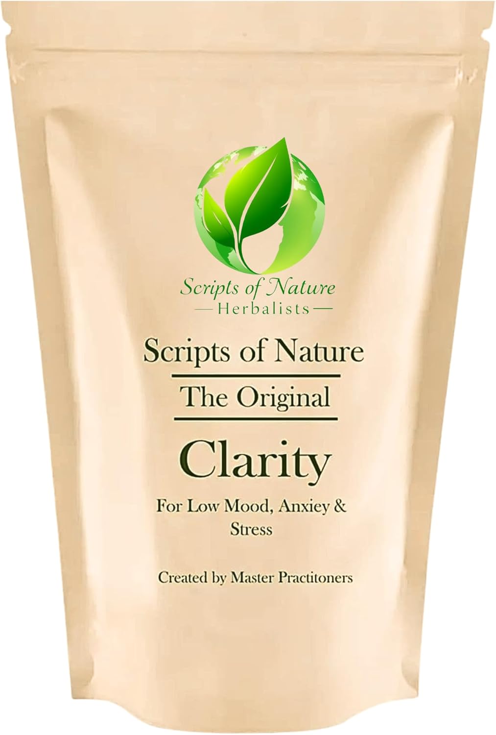 Clarity: Crafted by Master Practitoner Organic Rhodiola Rosea & L-Tyrosine Capsules Mood Support & Stress Relief Vegan, HACCP-Certified Lab-Tested (1 Month Supply)
