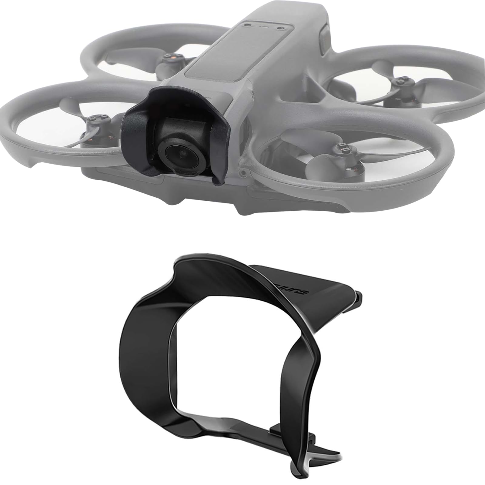 Lens Hood Sunshade Gimbal Protective Cover for DJI AVATA 2, Anti-Glare Camera Lens Cap Case AVATA2 Drone Gimbal Sun Shade Cover Protection