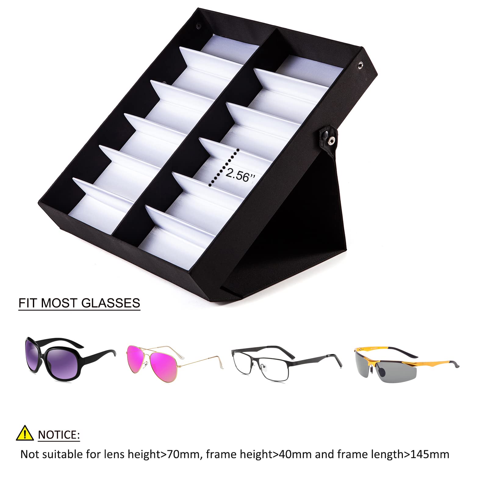 TRIUMPH VISION Glasses Organizer Storage Case Organizadores de Embalaje para Hombre