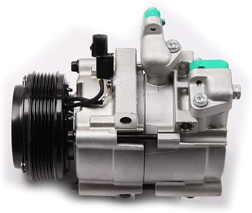 SCITOO Compresor de CA con embrague 2002-2005 compatible para Kia Sedona 3.5L CO 10973C HS18