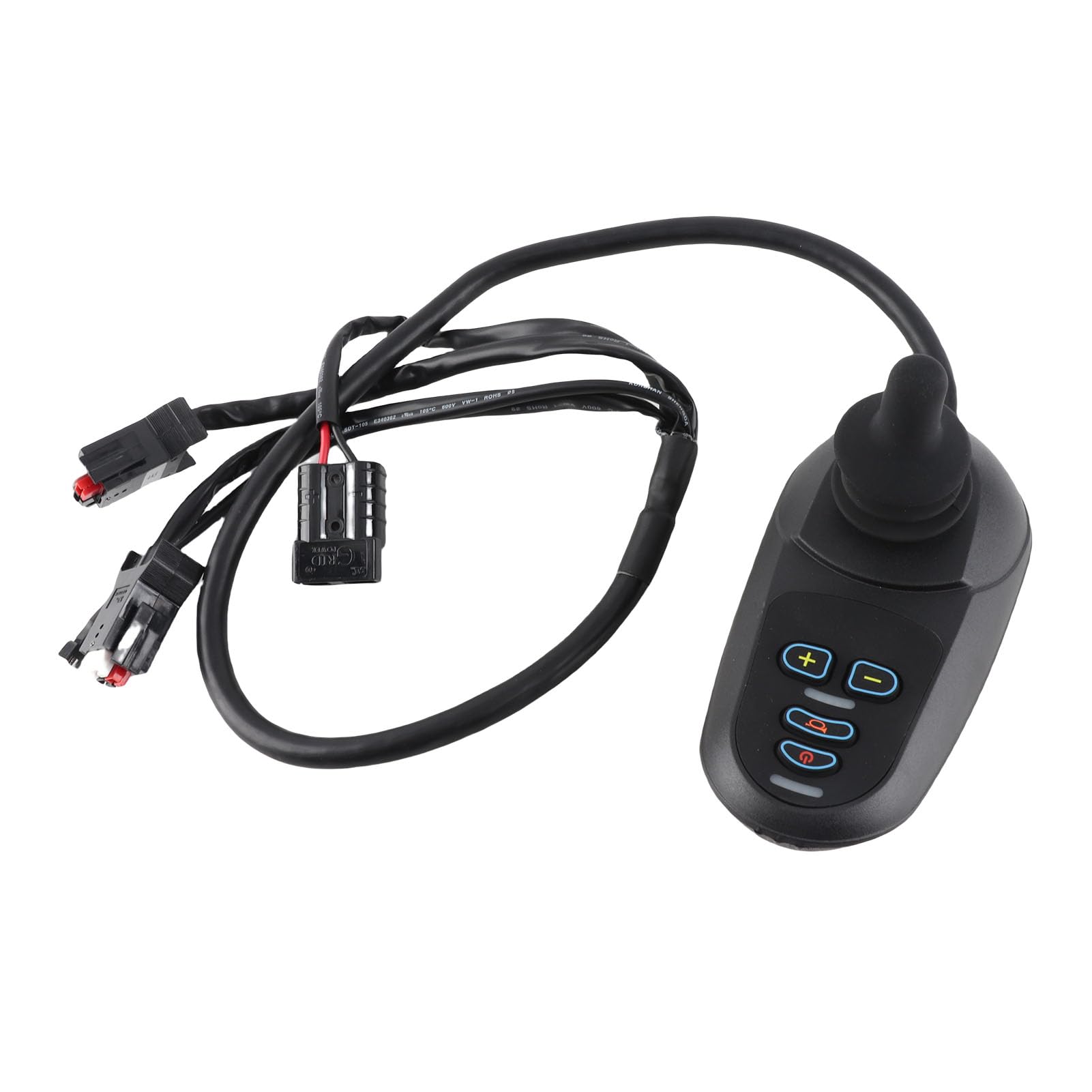 Controlador de Silla de Ruedas Eléctrica, Repuesto de Palanca de Mando, Motor Cepillado de 24V