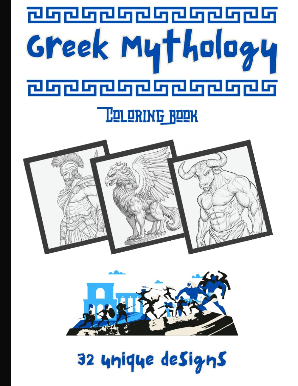Greek Mythology Coloring Book: Awesome Educational Greek Mythology Coloring Book for Teenagers and Adults